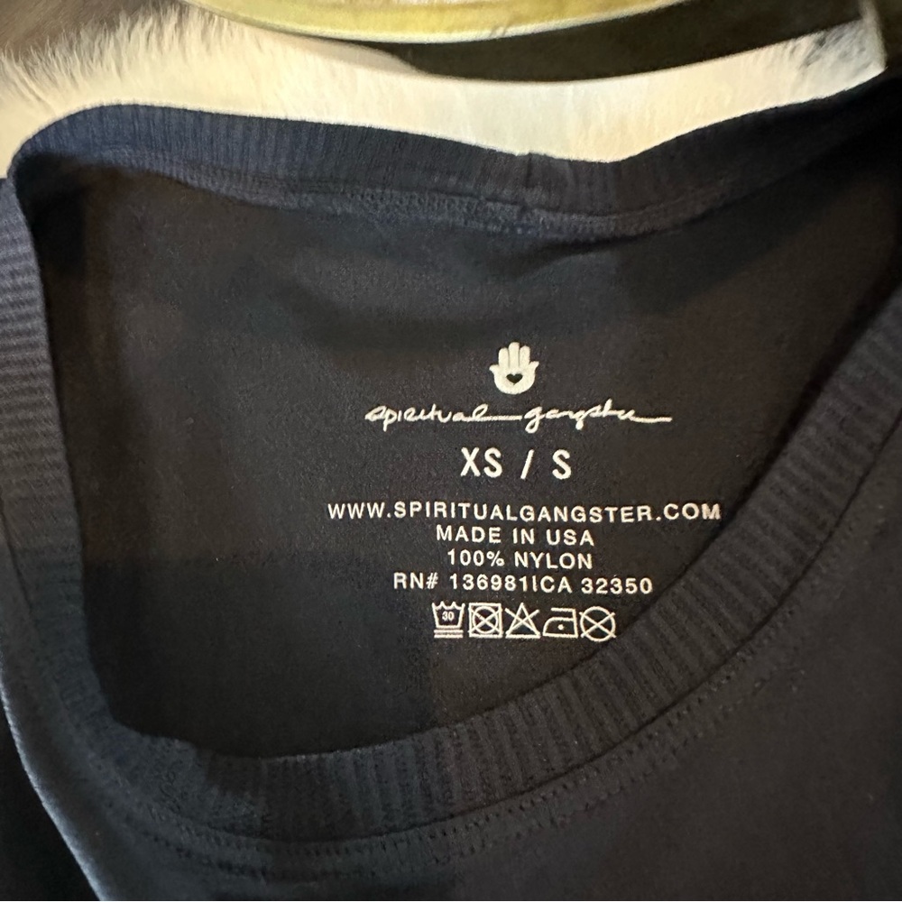 Spiritual Gangster Women's Active Flow Warrior Tank Top Muscle Tank XS/S #608 - Picture 3 of 5